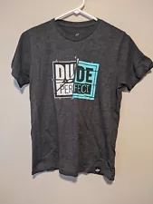 Dude Perfect Youth Large Boys T-Shirt Dark Gray Short Sleeve Soft Pre-Owned