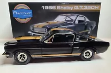 New Listing1966 FORD MUSTANG SHELBY GT350 HERTZ BLACK/GOLD ACME LE 1/250 1:18 SCALE NIB