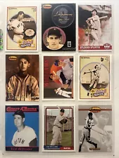 Ted Williams 9 Card Lot