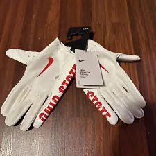 Nike Vapor Jet NCAA Ohio State Buckeyes Football Gloves Size XXL