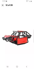 Injora Rc 1/10 Rock crawler Rock buggy Body Chassis Capra Scx10 Red 90046 Utb10