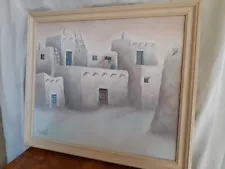 Myung "Mario" Jung - " Pueblo - Original Oil Painting *Sevens 7