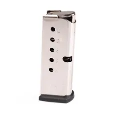 NORTH AMERICAN ARMS GUARDIAN 6RD 380ACP STAINLESS FLAT MAGAZINE (NOR380)