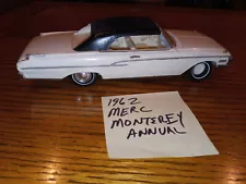 VINTAGE AMT 1962 MERCURY MONTEREY CONV W/ UP TOP ANNUAL- KIT