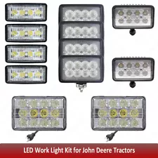 Led Tractor Light Kit For John Deere 7000 Series: 7200, 7400, 7600, 7700, 7800+