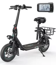 Used adult electric scooter with seat 450w powerful motor up to 22 miles