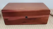 Lane Mini Cedar Chest Box, w/Key, Grand Piano, Roanoke, Salesman's Sample