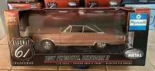 1967 Plymouth Belvedere II 1:18 Highway 61 Pink Black Top 1/18 Die Cast Metal