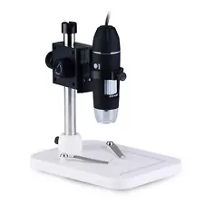 Portable USB Digital Microscope 1000x Magnification Camera 8 LED with Observa...