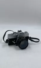 Minolta SRT 101 MC Rokkor Black Silver 50mm Lens Manual Focus SLR Film Camera