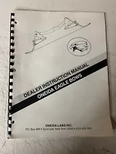 1980’s Oneida Eagle Archery dealer Instruction Manual