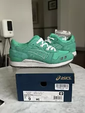 Ronnie Fieg Kith x ASICS Gel-Lyte III Mint Leaf OG ALL | VNDS - SIZE 9 | David Z