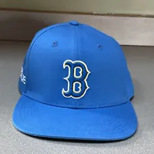 Men's '47 Blue Boston Red Sox City Connect Jet Blue Promo Snapback Hat