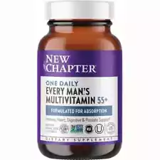 New Chapter Every Man's 55+ One Daily Multivitamin 48 Capsules Exp. 02/26