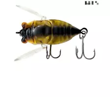 4cm NEW Cicada Bass Insect Fishing Lures Crank Bait Floating Tackle BEST