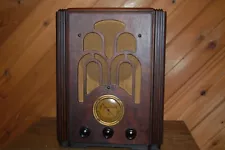 Vintage Atwater Kent Tube Radio Model 545 working