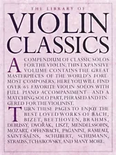 The Library of Violin Classics Sheet Music Book NEW 014019059