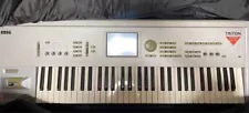 KORG Triton Version 2.0 Synthesizer w/ Case and Power Adapter Tested from Japan