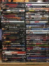 Clearance Sale - New Sealed THRILLER/Mystery dvds - $3+ - Get 50% discount