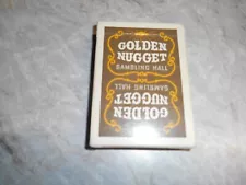 Vintage Golden Nugget Casino Playing Cards Brown Deck