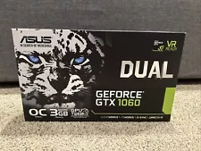 ASUS Dual GeForce GTX 1060 3GB Graphic Card (DUAL-GTX1060-O3G)