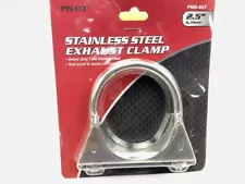 Pilot Automotive PMD-607 2.5" Stainless Steel Car Muffler Exhaust Clamp