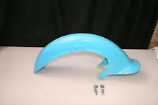 1983 Honda C70 Passport Front Fender Angel Blue 61100-086-000 P2486 (For: 1983 Honda C70 Passport)