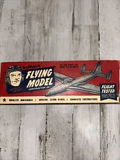 Antique Rare Guillows Stinson Voyager Balsa Flying Airplane Model Kit 47F-6