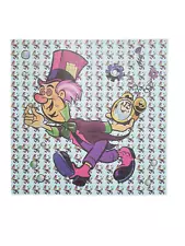 Vintage 1990s original MAD HATTER blotter ACID art MARK MCCLOUD *small rip*