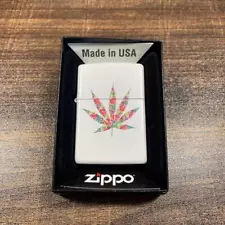 Zippo Marijuana White