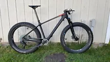 s-works fat boy carbon, xx1 axs, hed big deal, rock shox bluto, specialized, med