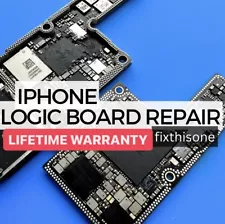 iPhone X XS SE 11 12 13 14 15 Diagnostic Logic Board Repair Service No Power Etc