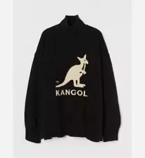 NWT Kangol x H&M Kangaroo Mock Neck Sweater S