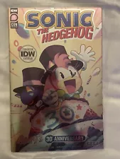 SDCC 2024 Exclusive IDW Sonic the Hedgehog Amy's 30th Anniversary Foil One Shot