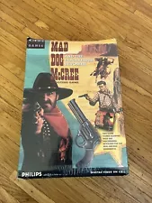 Philips CD-i Mad Dog McCree and The Peacekeeper Revolver Shooting Game Sealed