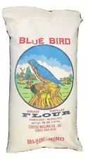 10 pound Blue Bird Flour Fry Bread Cortez Mills in Reusable Cloth Bag New