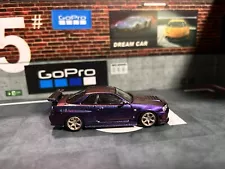 NISSAN SKYLINE GT-R R34 RHD Chameleon Paint 1/64 BY INNO MODELS