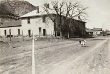 SCENE of BILLY the KID 's ESCAPE from LINCOLN Co. NM. JAIL-COURTHOUSE ID'd PHOTO