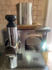 Pure brand cold press juicer used