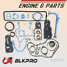 Lower Engine Gasket Set For dodge RAM Cummins 5.9 VP44 ISB 5.9L 3800487 98.5-02 (For: Dodge)