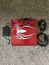 PlayStation 4 Pro 1TB Limited Edition Spider-Man Console W/ 4TB External Storage