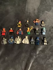 lego dc minifigures lot