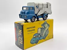 Vintage Budgie Toys 274 Ford Thames Refuse Truck in Original Box