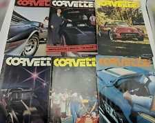 CORVETTE NEWS MAGAZINES Complete 1978 Year 6 Issues