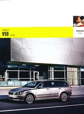 2006 Volvo V50 Station Wagon 36-page Original Car Sales Brochure Catalog