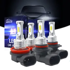 For Kenworth T680 T880 2014-2023 Combo LED Headlight High Low Beam Bulbs Kit CSP