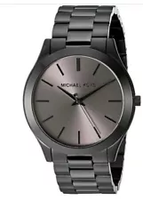 MICHAEL KORS SLIM RUNWAY BLACK DIAL MEN'S WATCH MK8507 FOR SALE!!