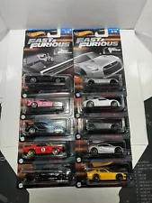 hot wheels fast and furious series 3 set Of 10