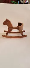 Miniture Wooden Rocking Horse