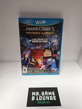 Minecraft: Story Mode The Complete Adventure Nintendo Wii U New Sealed Unopened